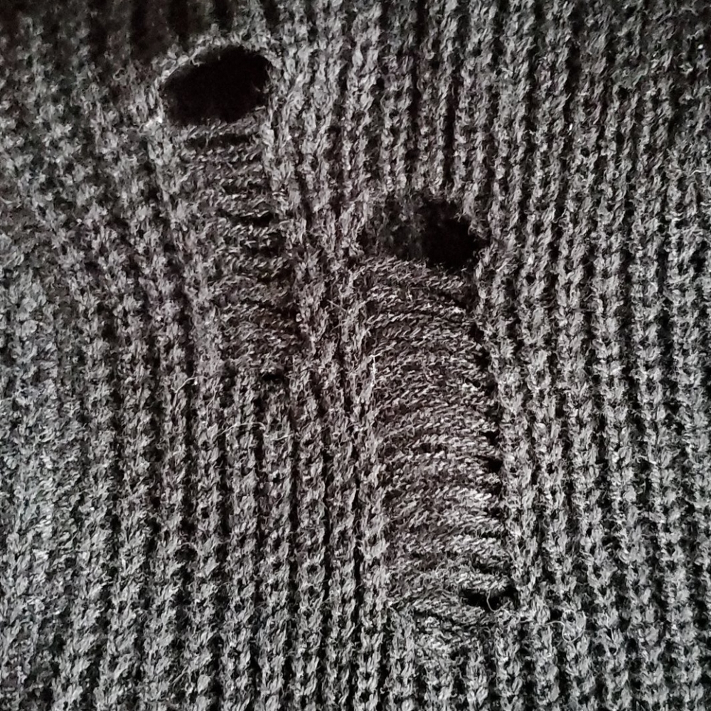 Distressed Sweater - Picture 2 of 2